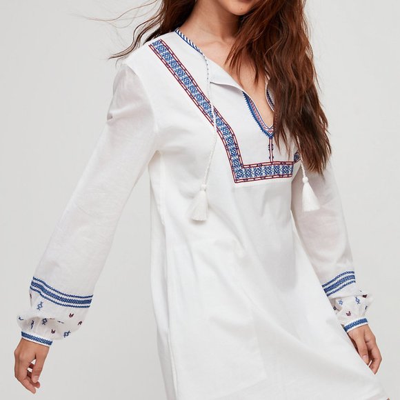 Aritzia Sunday Best Elendra Dress in Navy Blue M - Picture 6 of 8